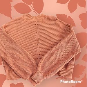 Forever 21 cropped turtleneck sweater